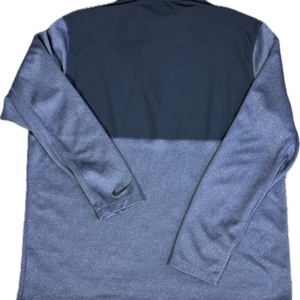 Nike Golf Men's Golf Black Quarter-Zip Pullover Large - Picture 8 of 12